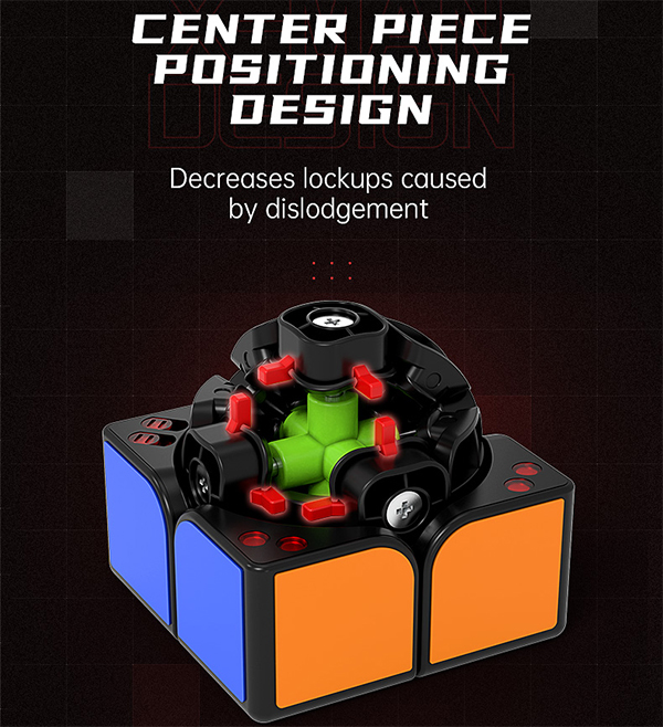 QiYi X-Man Design Flare 2x2x2 Magnetic Speed Cube Stickerless